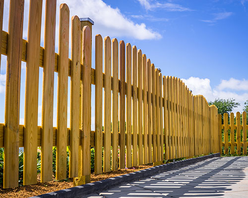 S fence
